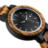 Pánské dřevěné hodinky Bobo Bird  – Lion, černé