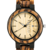 Pánské dřevěné hodinky Bobo Bird  – Lion, bílé