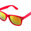 Pánské zrcadlové brýle – Wayfarer, červené