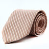 Pánská široká kravata – světlá, vzor
