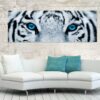 Moderní obraz na zeď – Tiger, 140 x 50 cm